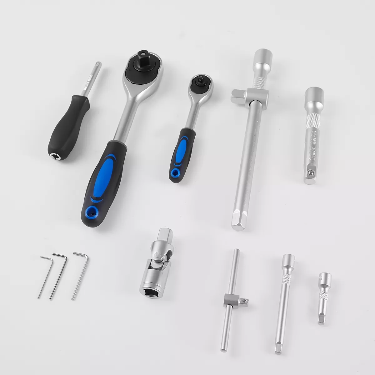 Set Herramientas Juego De Dados 108 Pcs Llaves Con Estuche NEGRO