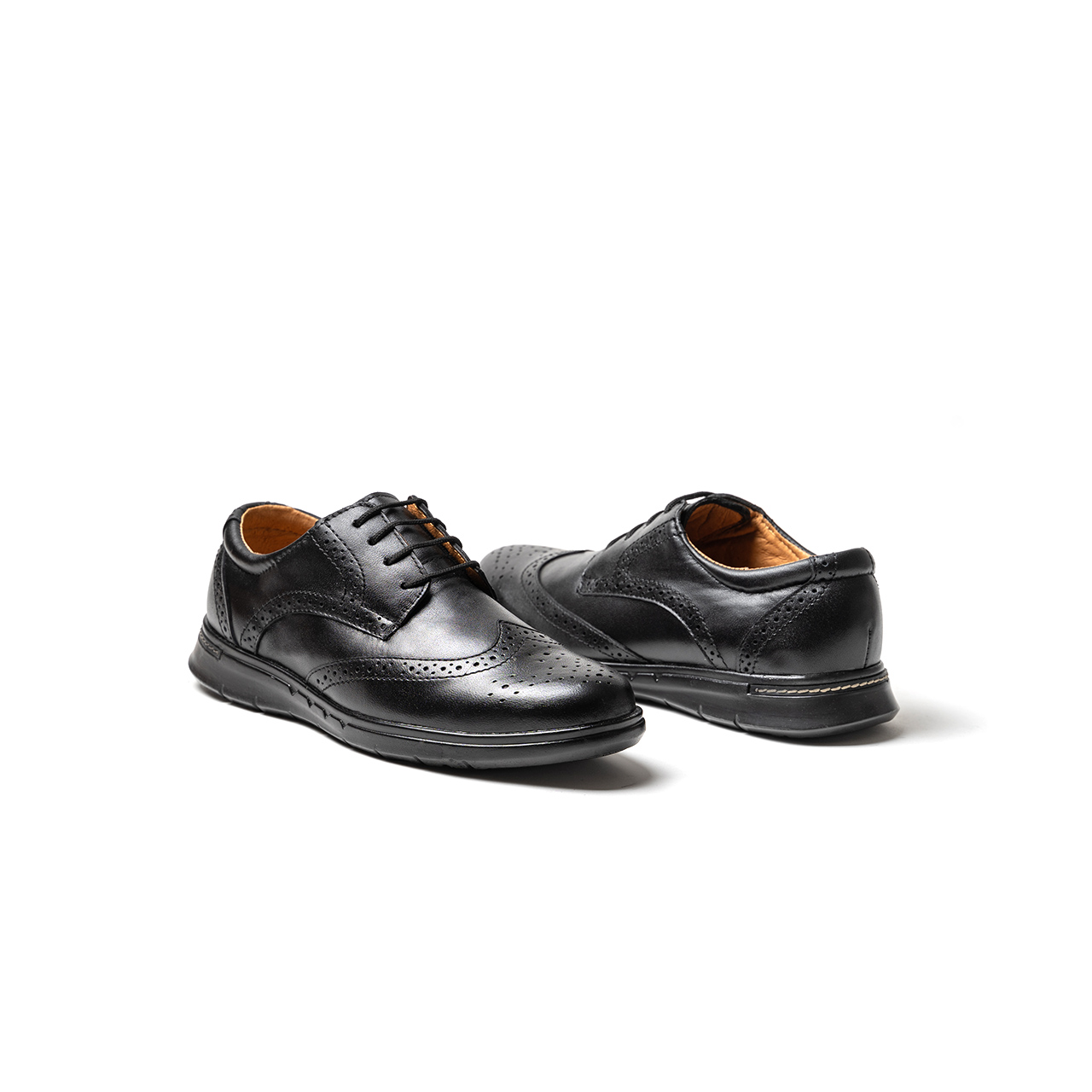 Zapato Piel Borrego Bostoniano Casual Baraldi Confort 505