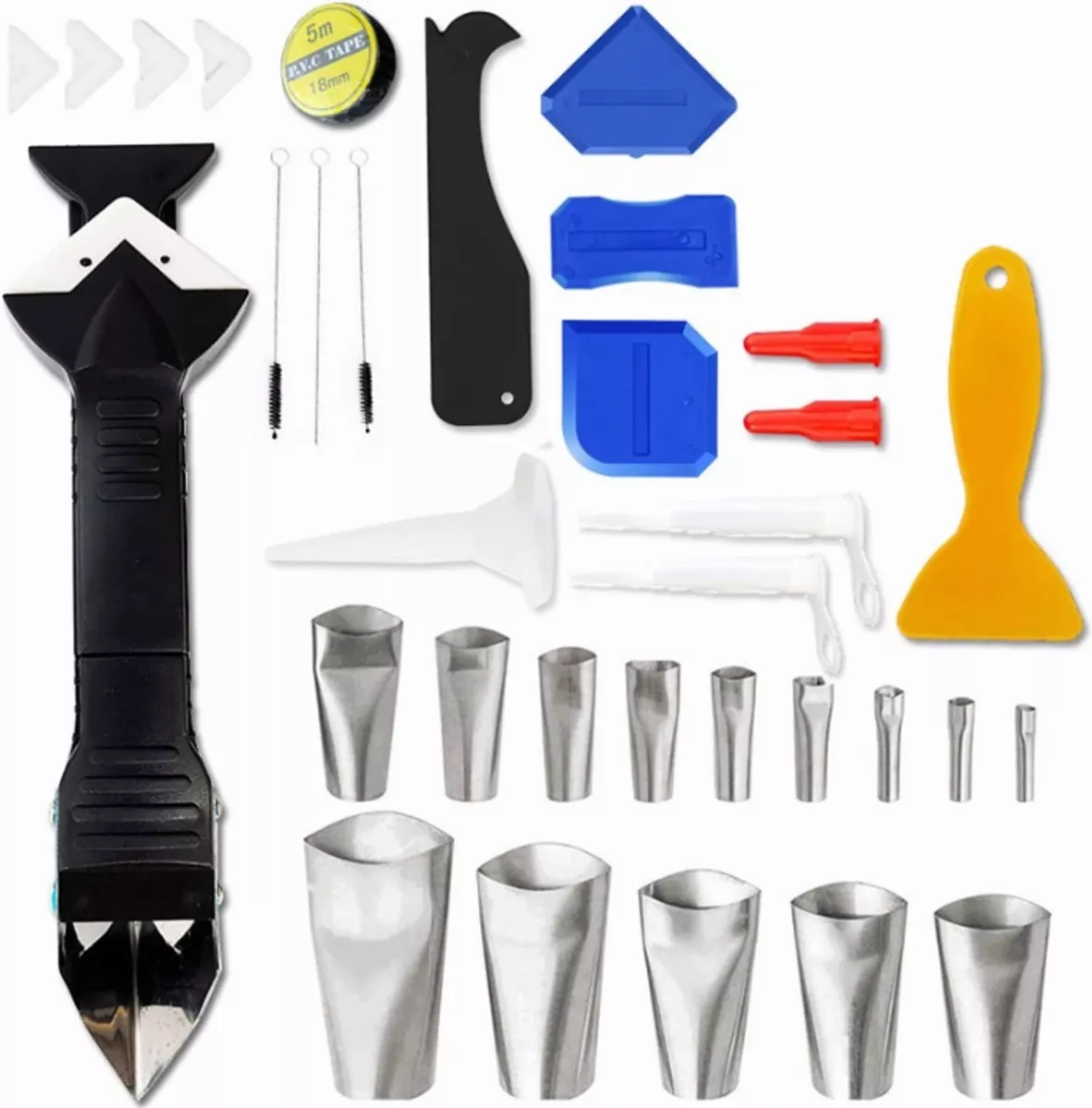 Herramientas De Calafateo De Silicona Para Cocina,baño 35pza