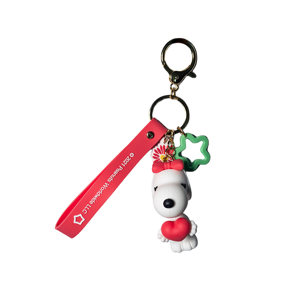 Llavero Belle Pelota de Corazon de Snoopy