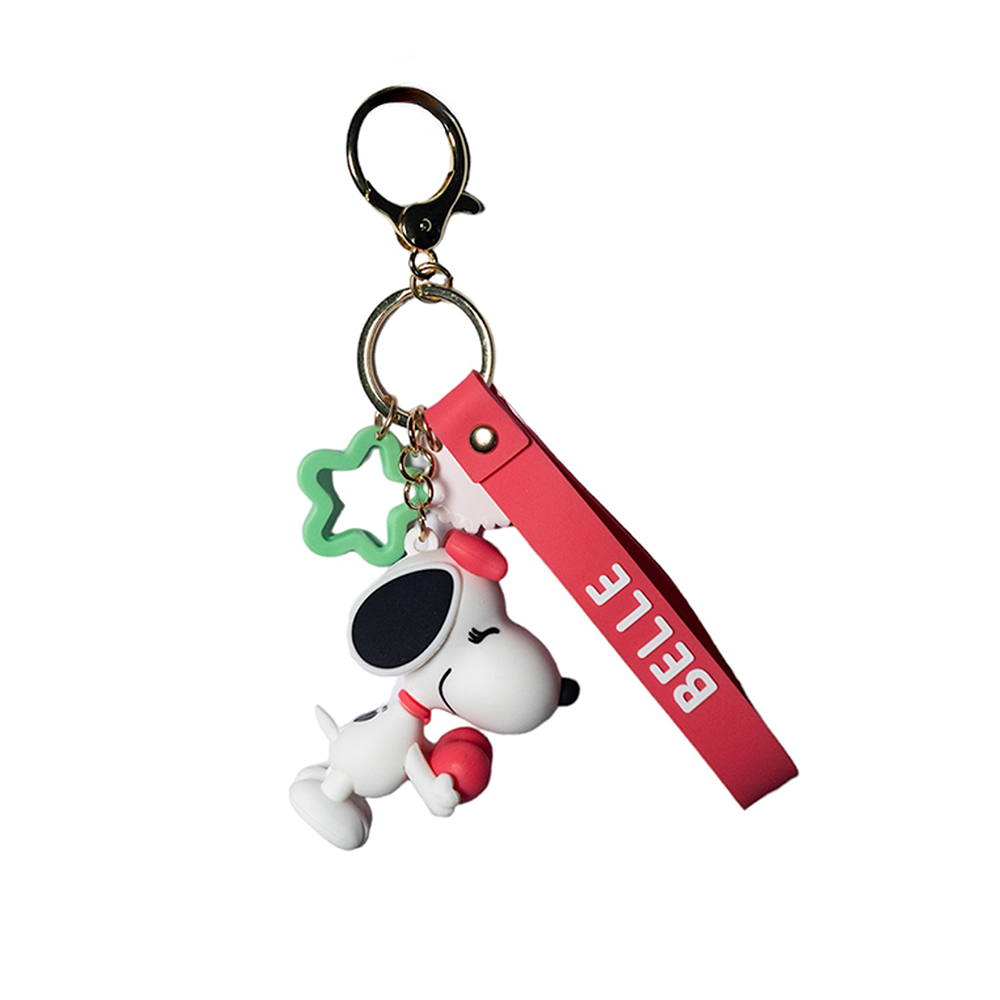 Llavero Belle Pelota de Corazon de Snoopy