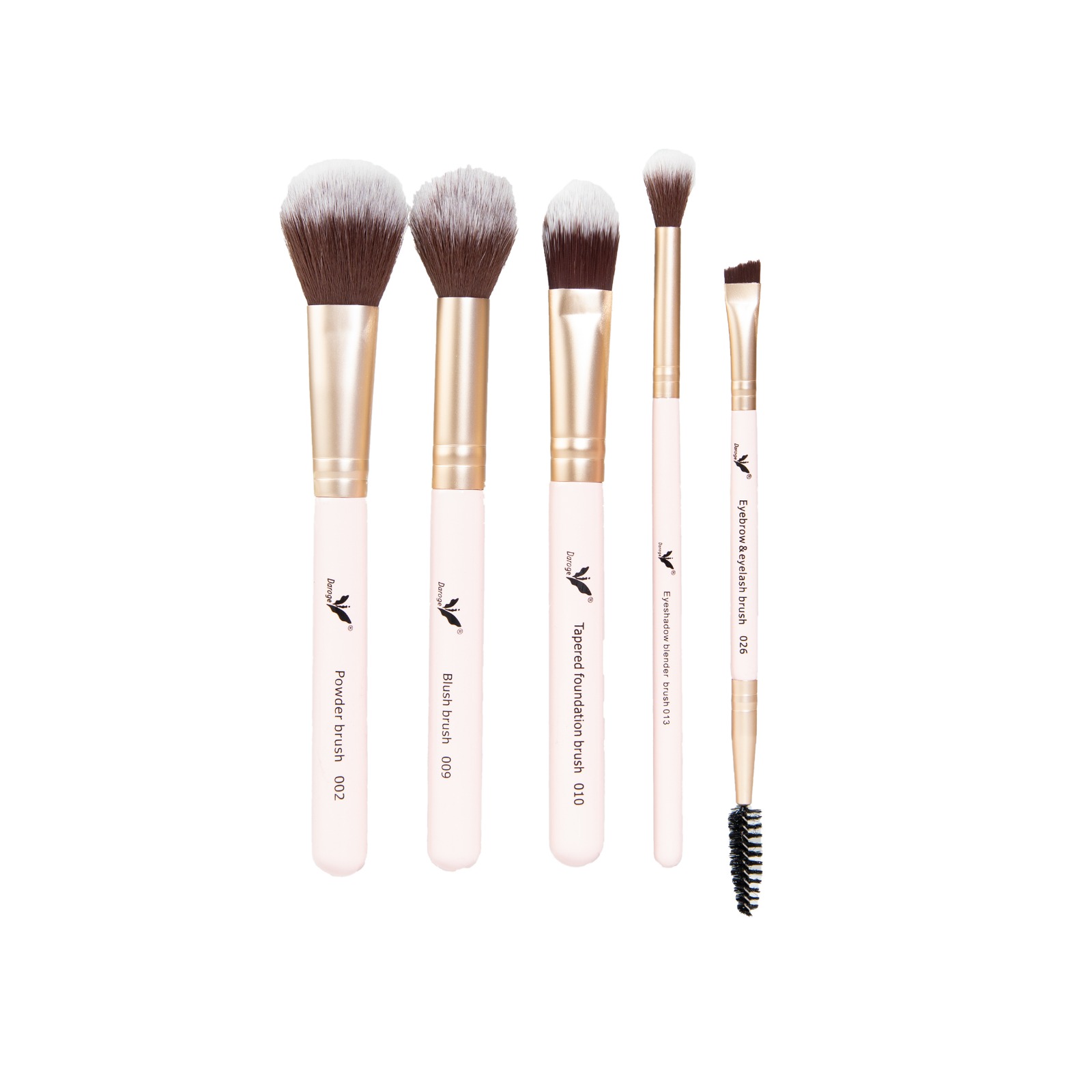 Set de brochas Dg-br5 Daroge SANIYE gold