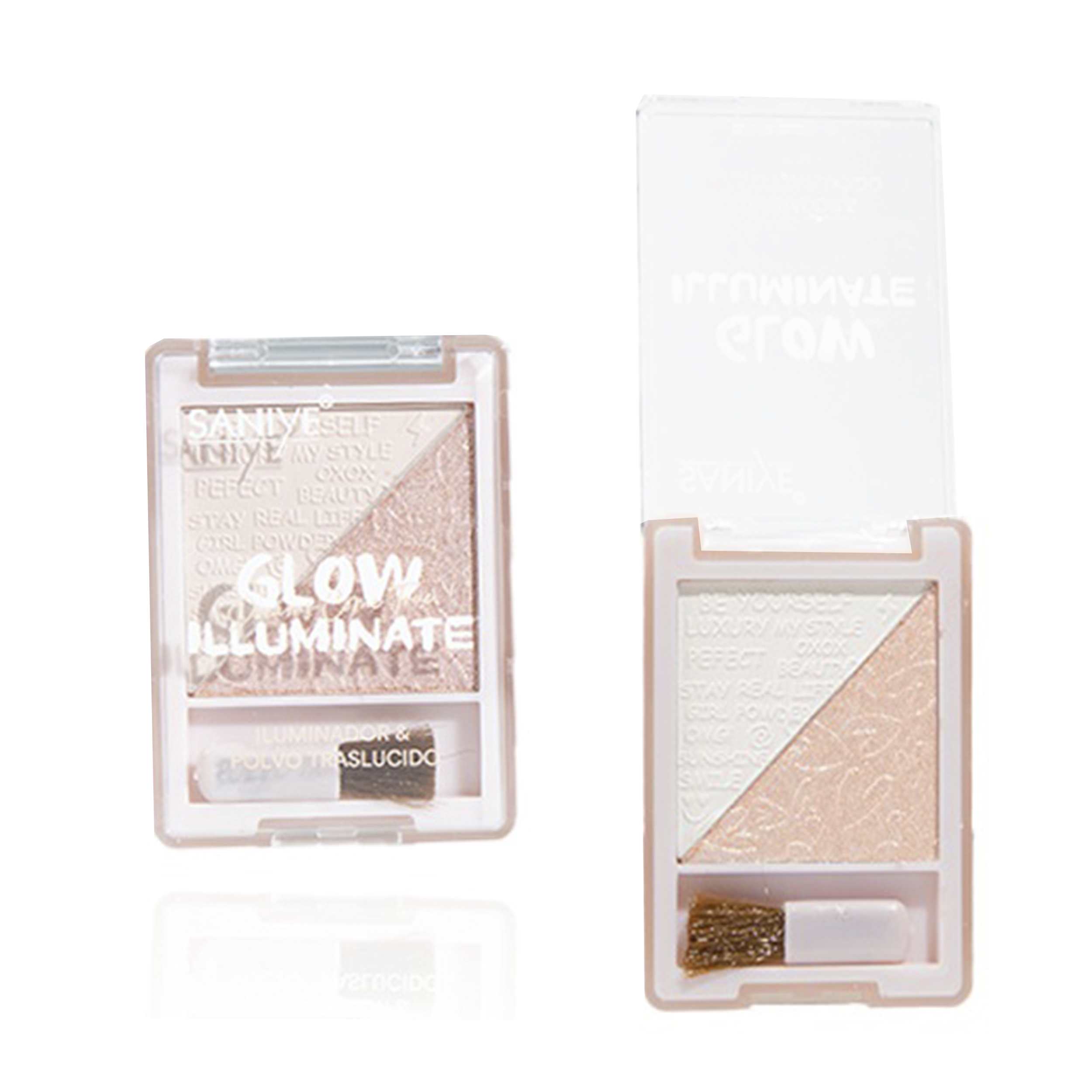 Iluminador saniye E0239 rosa oro