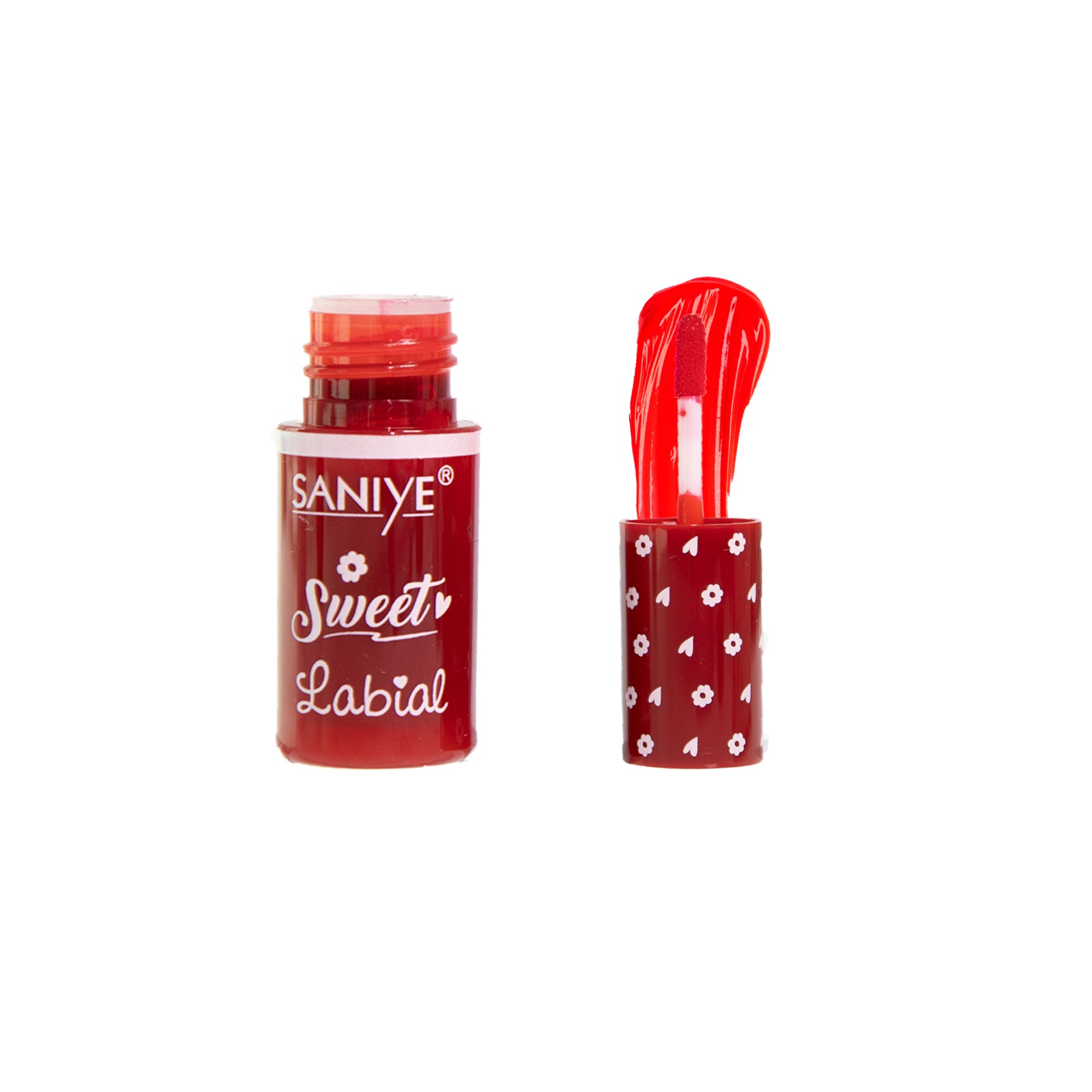 Tinta para labios saniye l1213 rojo