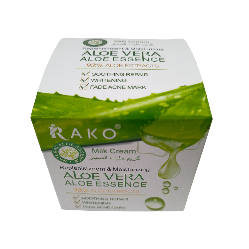 Crema De Aloe Vera Reparadora Y Blanqueadora Rako 80g