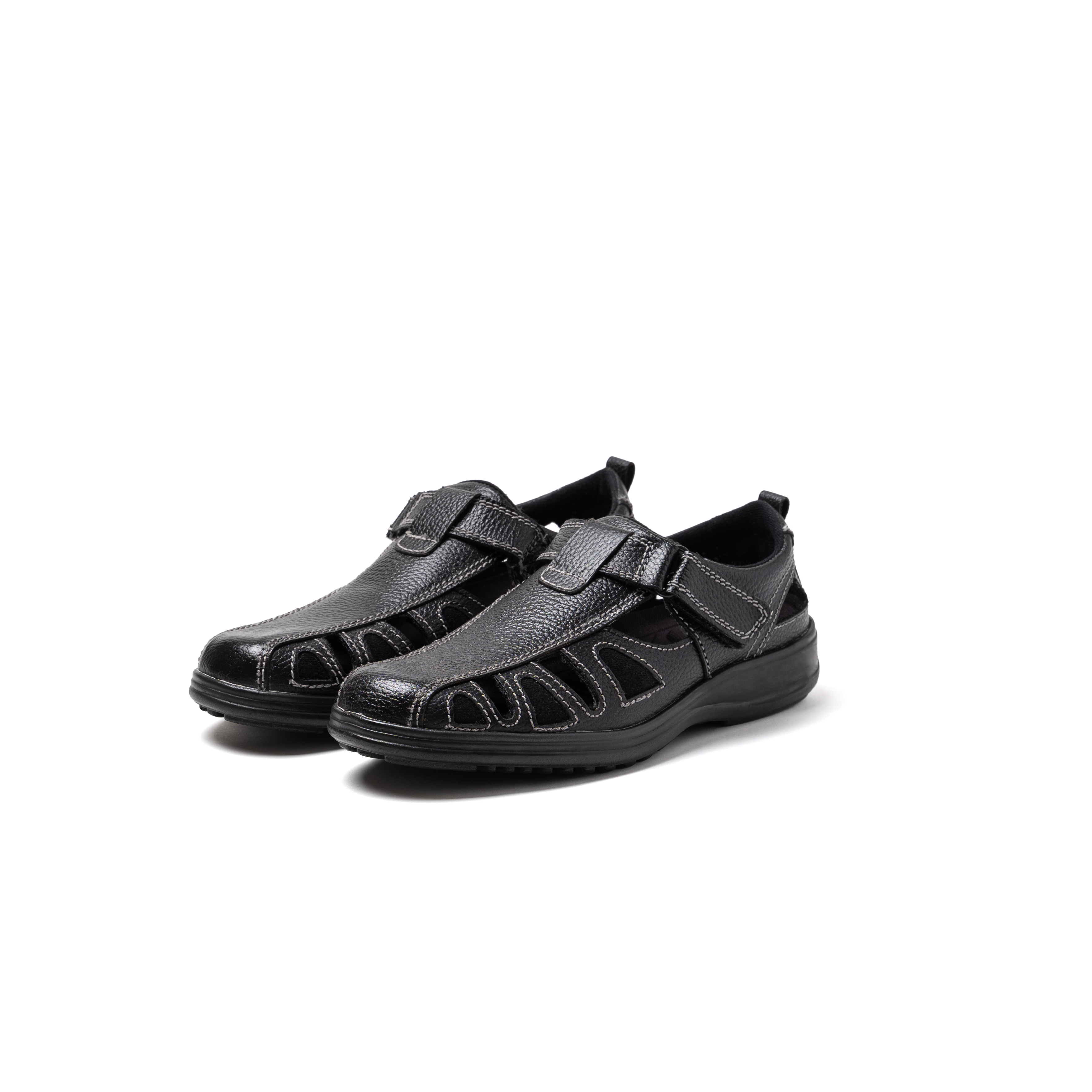 Zapato Huarache Chancla Piel Baraldi Confort 108 Acojinado