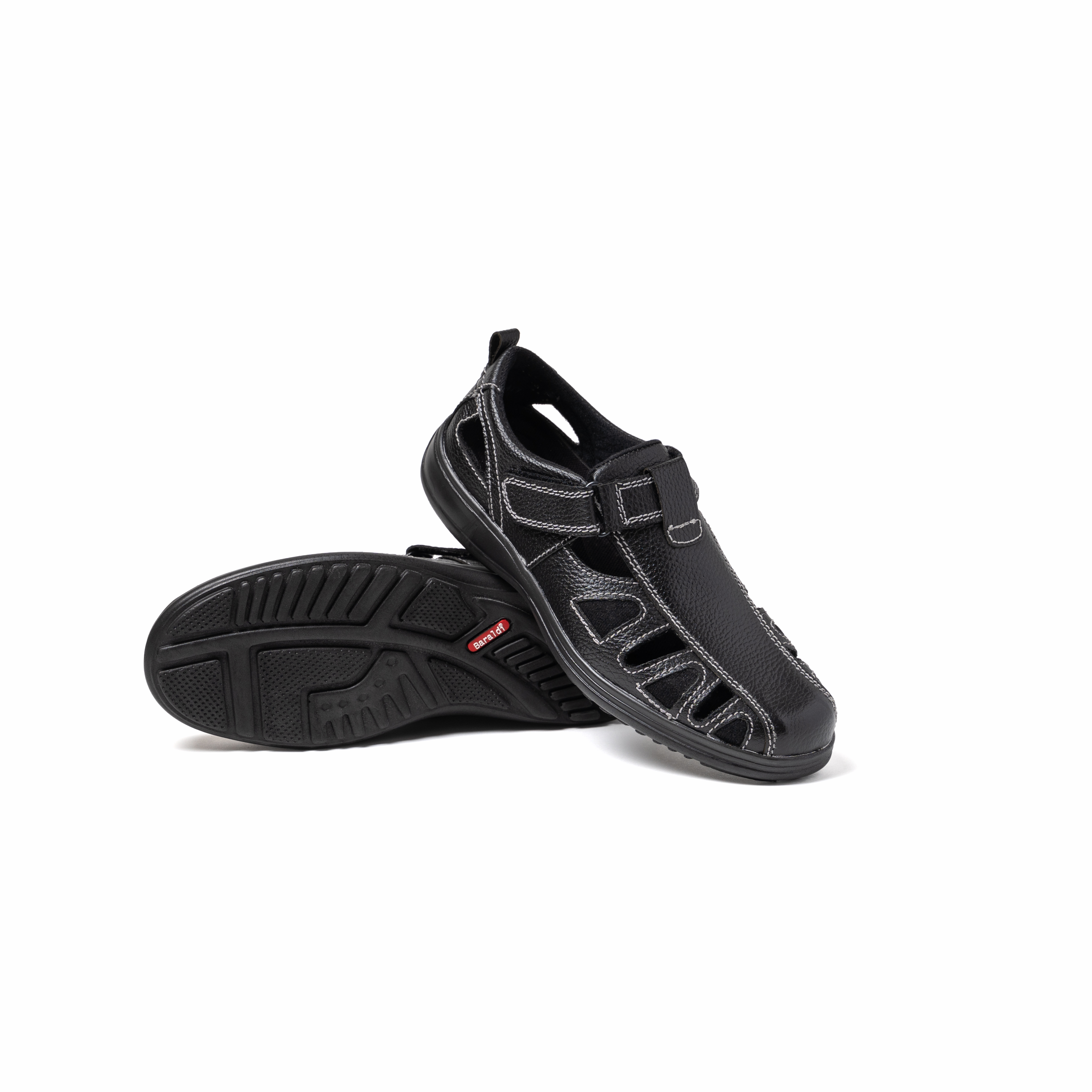 Zapato Huarache Chancla Piel Baraldi Confort 108 Acojinado