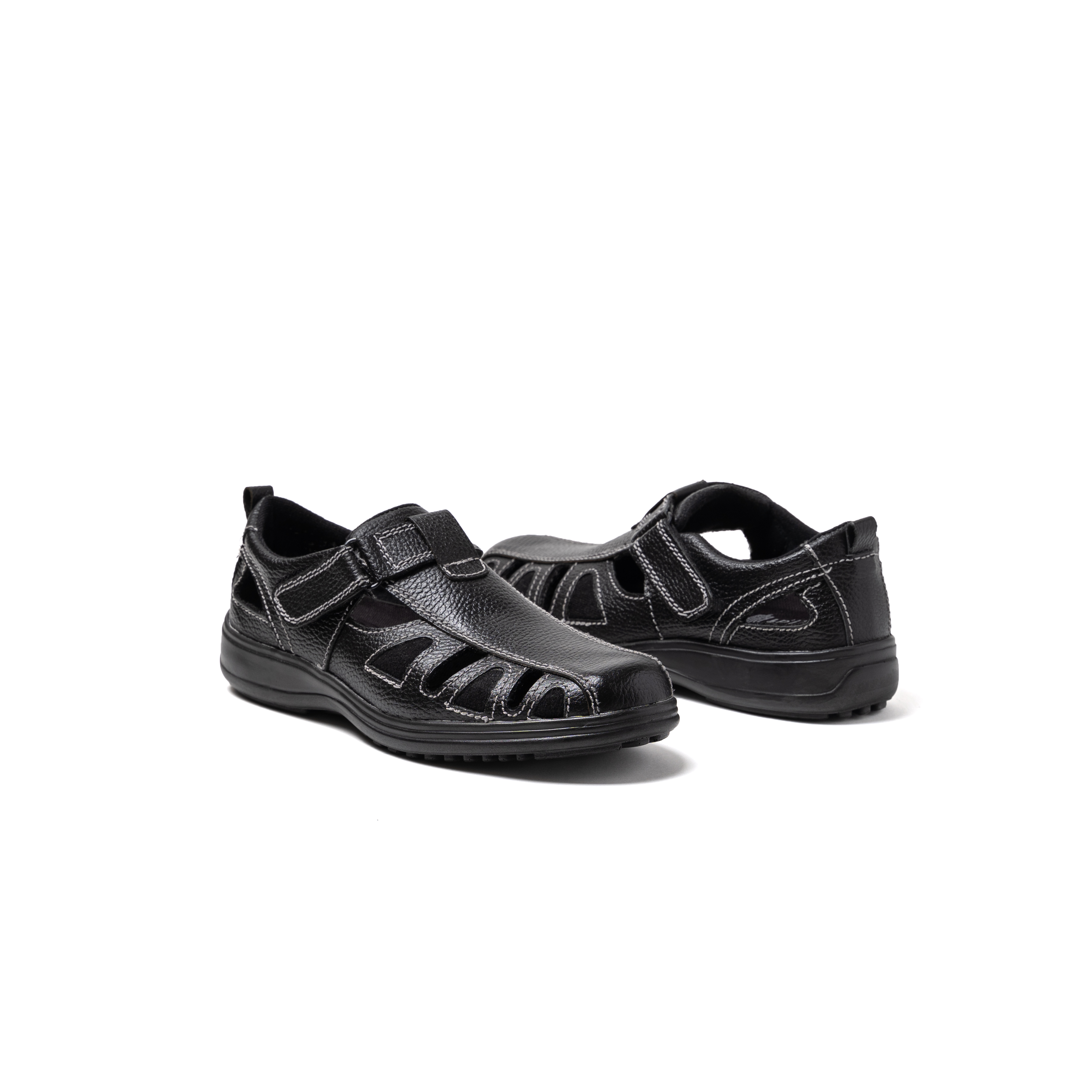 Zapato Huarache Chancla Piel Baraldi Confort 108 Acojinado