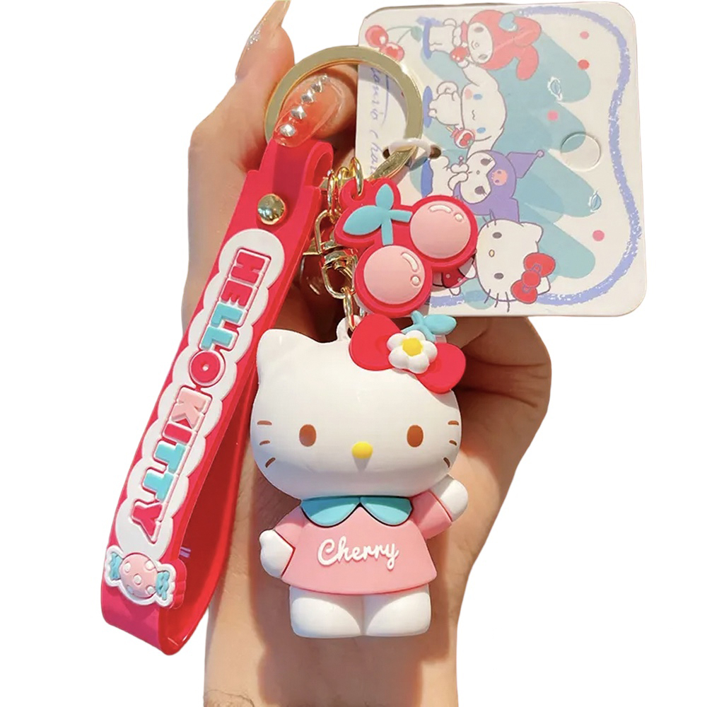 Llavero Hello Kitty Linea Cherry