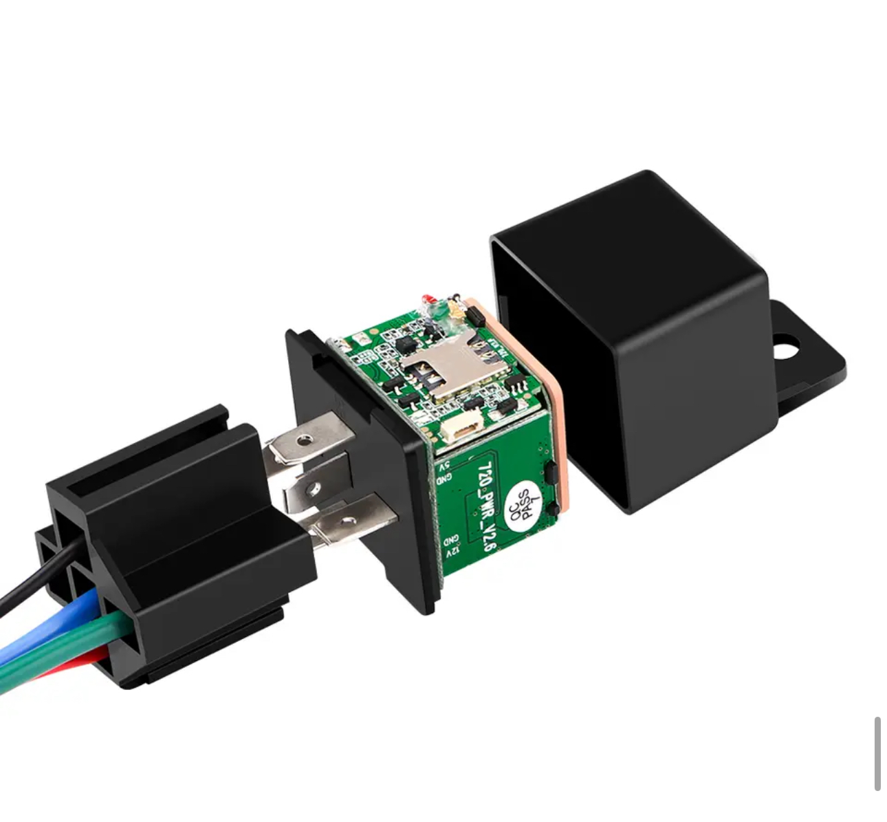 Localizador GPS para vehículos, puedes apagar o impedir que encienda desde tu celular GPS MICODUS MV720