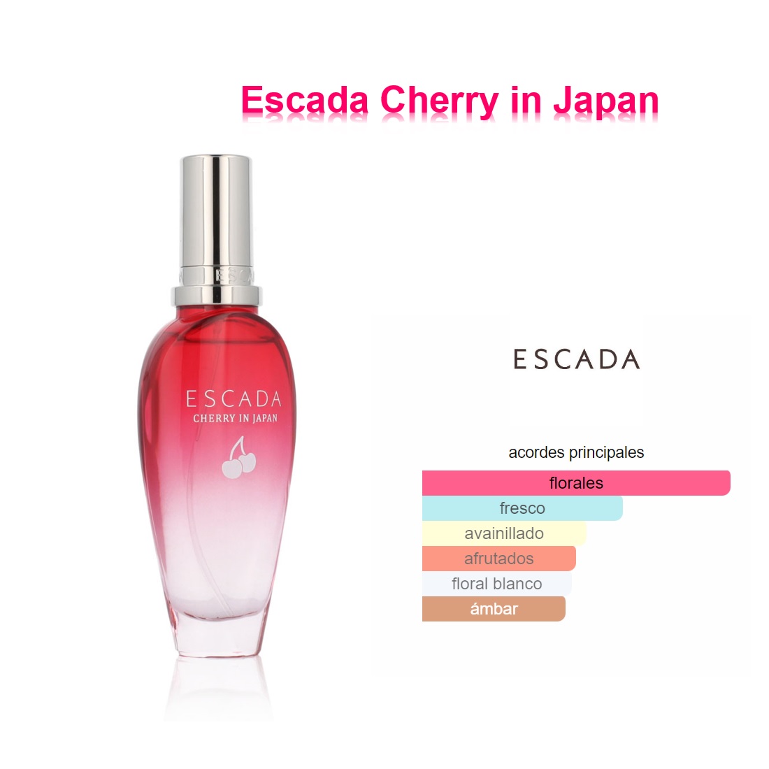 Escada Cherry in Japan
