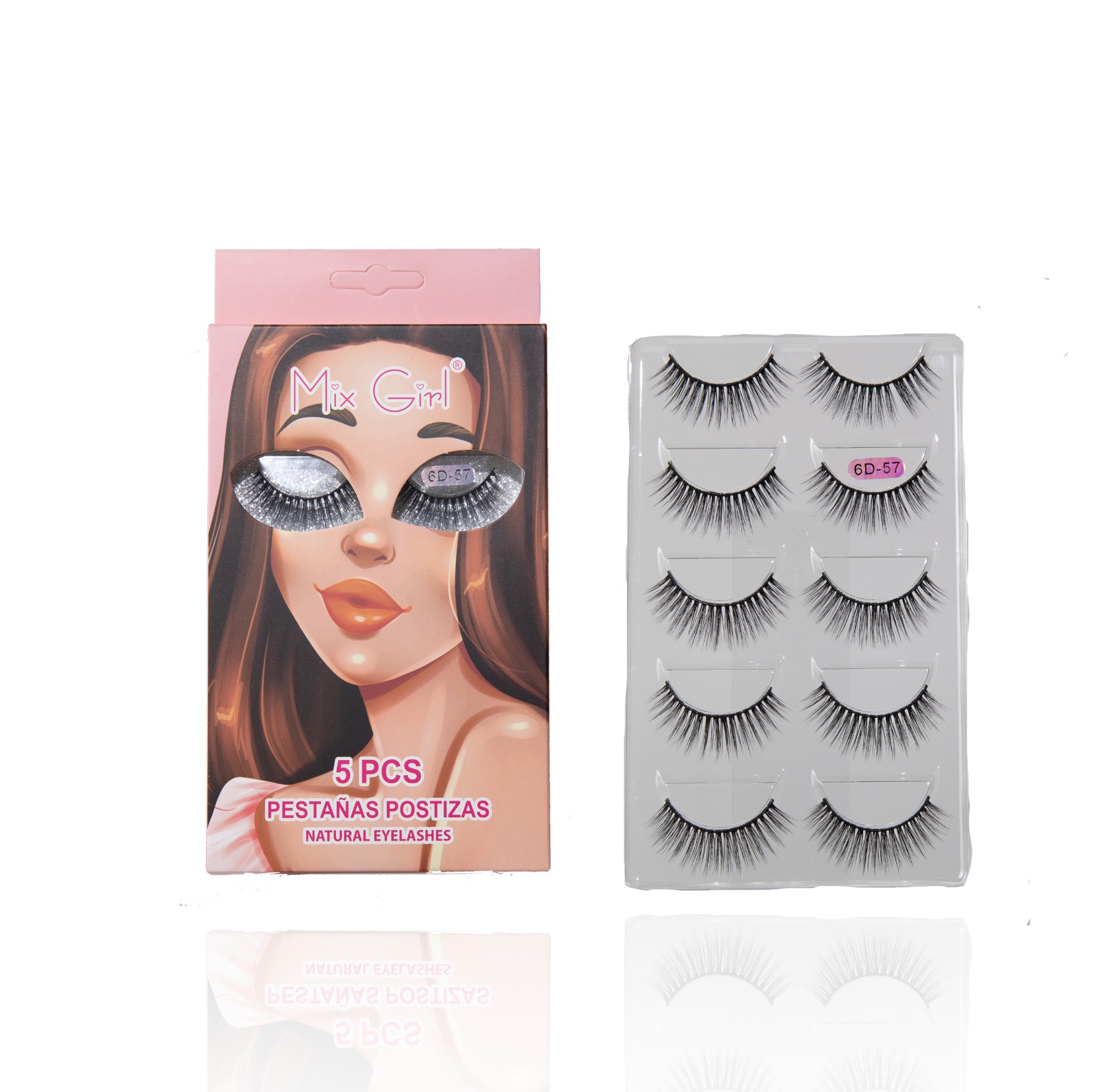 Pestaña postiza  6D saniye modelo 57 J5001