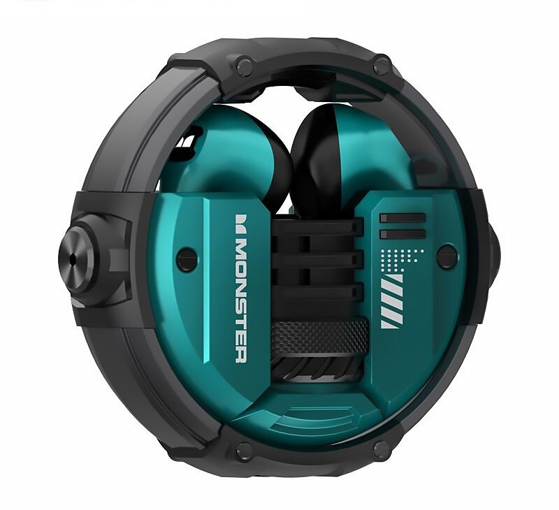 Audífonos Inalámbricos Monster XKT10 Bluetooth 5.2 Impermeables Verde