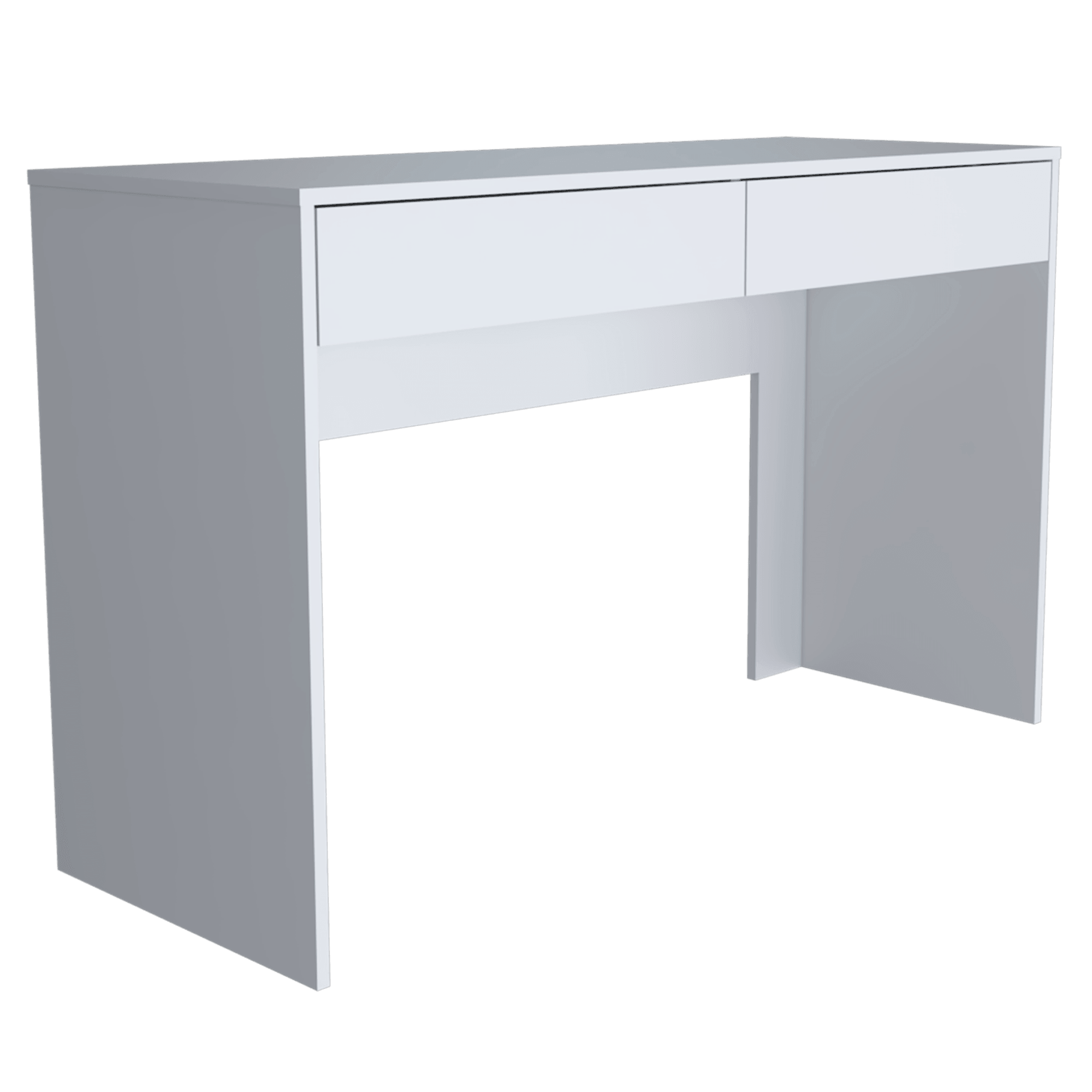 Escritorio Mantis, Blanco, con Dos Cajones Organizadores