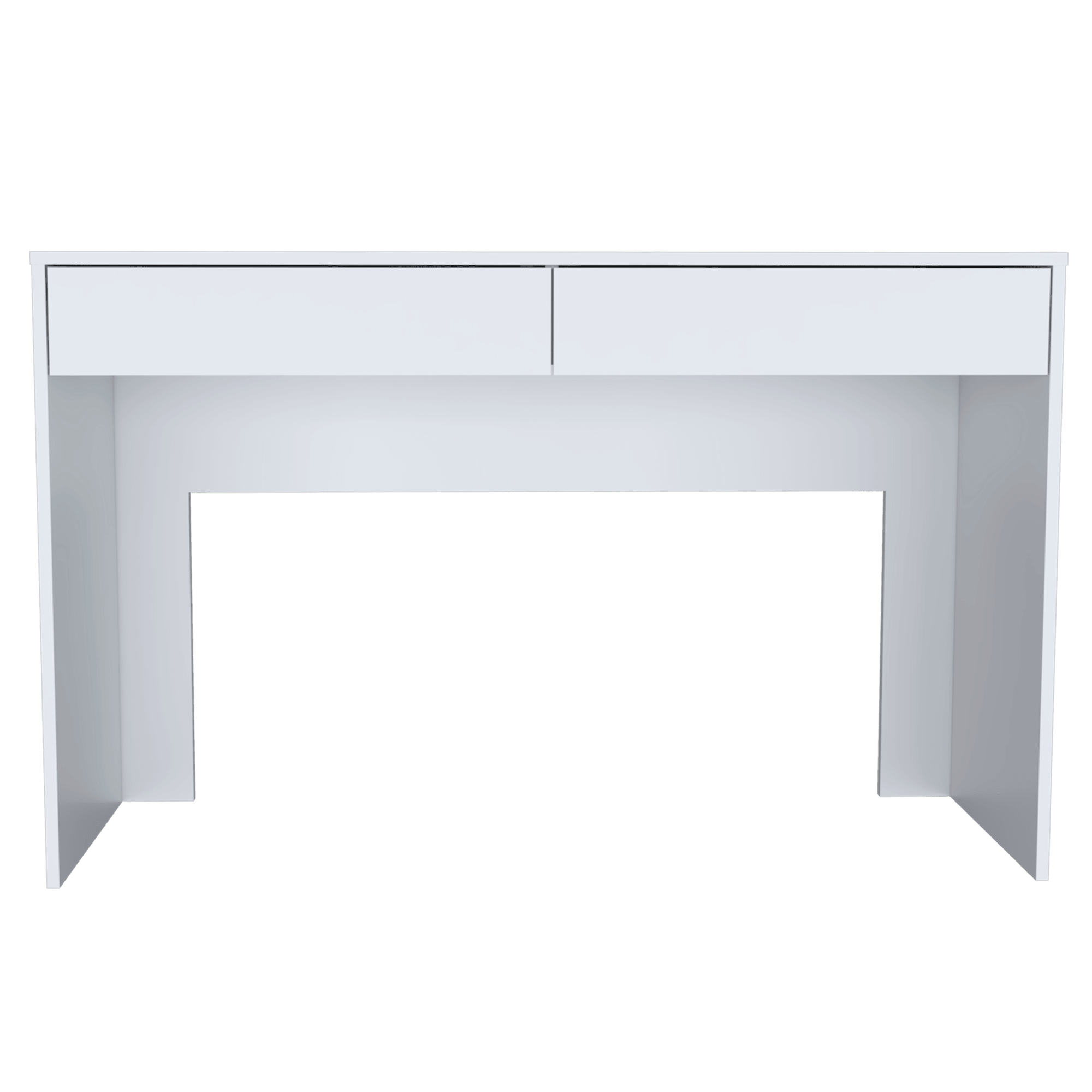 Escritorio Mantis, Blanco, con Dos Cajones Organizadores