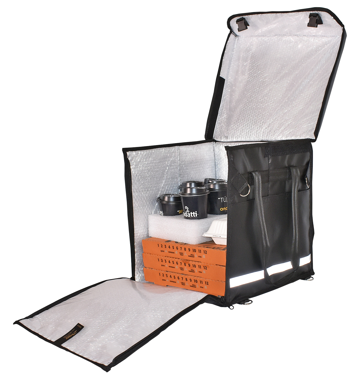 Mochila Bolsa Térmica para Reparto de Alimentos Impermeable