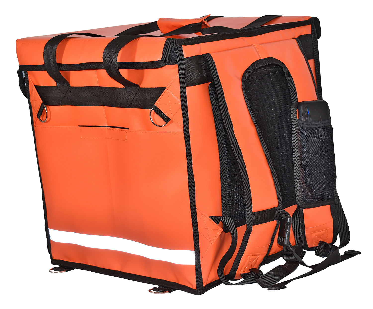 Mochila para Reparto de Alimentos Delivery Térmica Impermeable 41x41x45 Cm