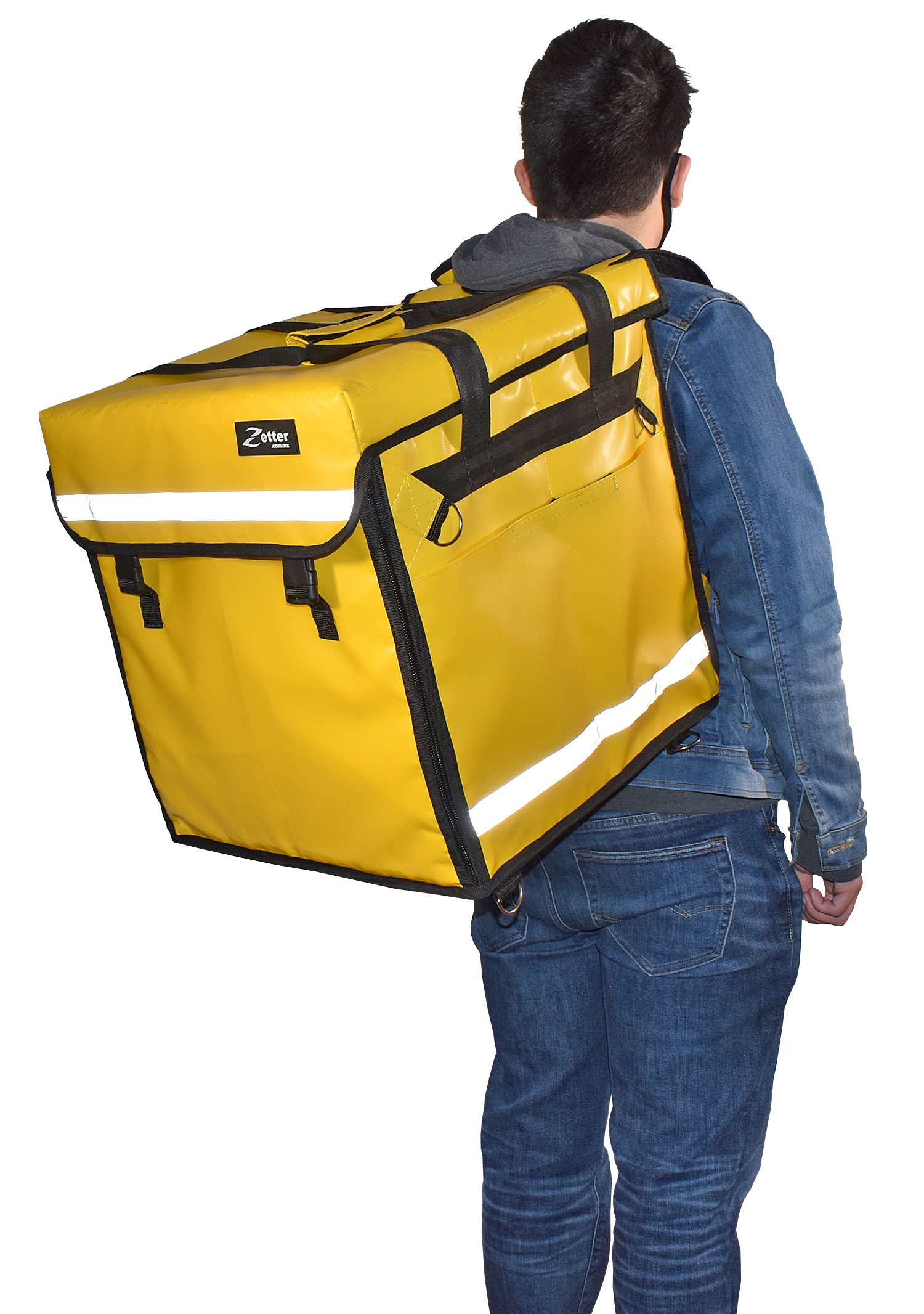 Mochila Térmica para Reparto de Alimentos Impermeable 41x41x45 Cm