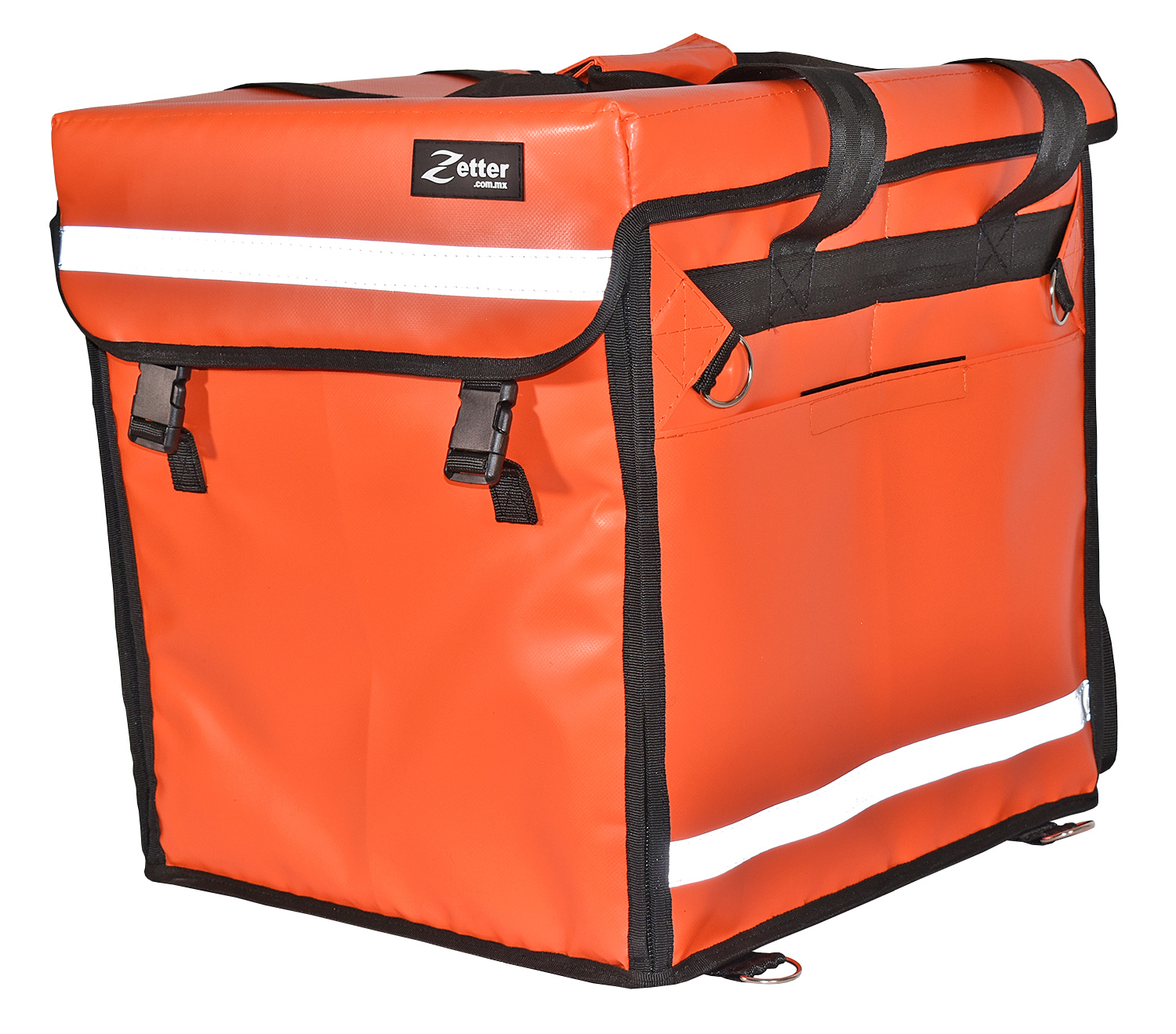 Mochila para Reparto de Alimentos Delivery Térmica Impermeable 41x41x45 Cm