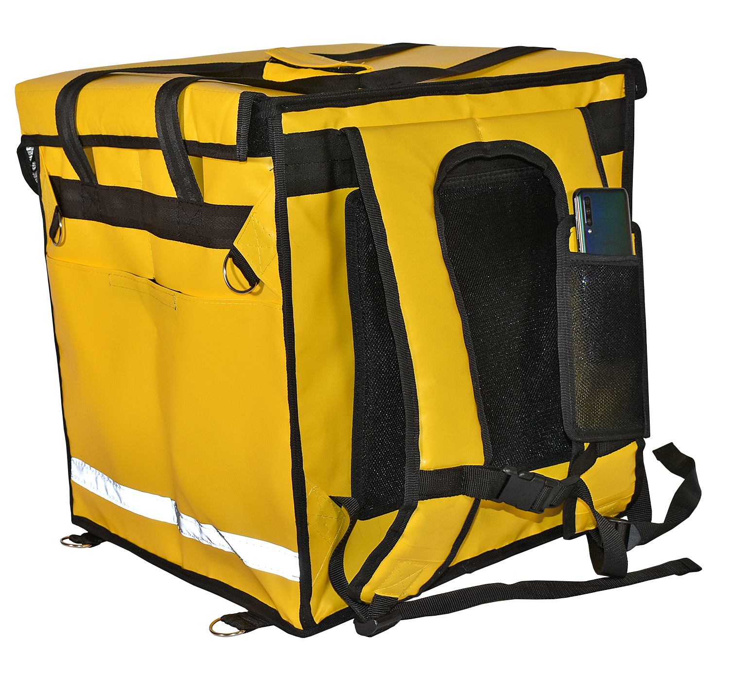 Mochila Térmica para Reparto de Alimentos Impermeable 41x41x45 Cm