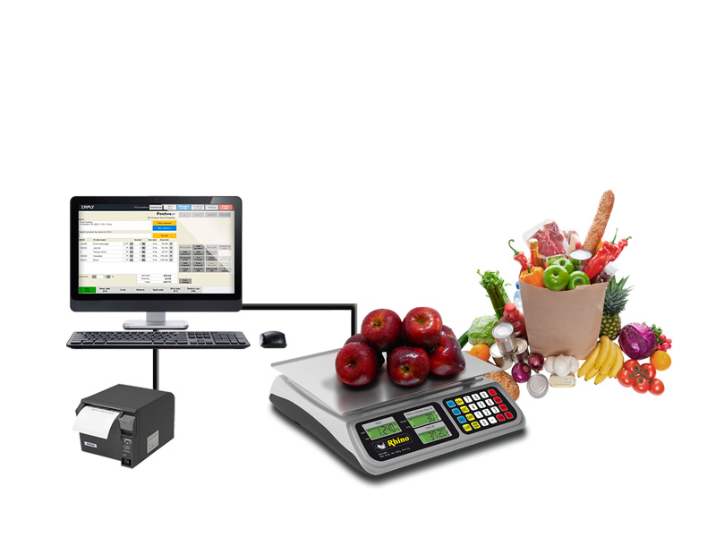 Báscula electrónica multifuncional BAR-8RS Rhino