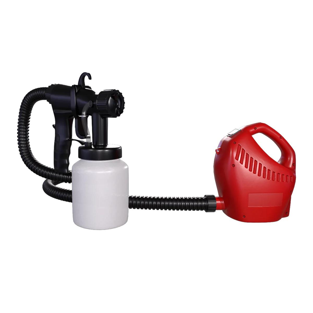 Pistola para Pintar de 800ml con Pulverizador Ajustable de 2 salidas y Manguera de 1.70m