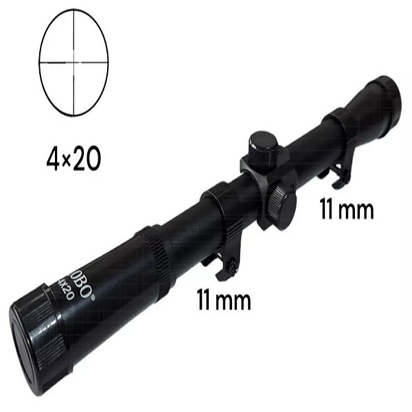 240 Diabolos + Mira 4x20 + Aztk Camaleon Rifle 5.5 650 Fps