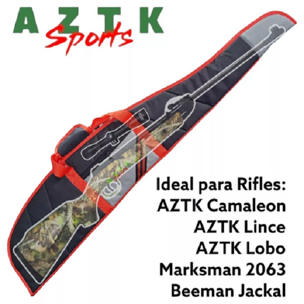 Aztk Funda Reforzada Poliester Calidad Para Rifles 118 Cm