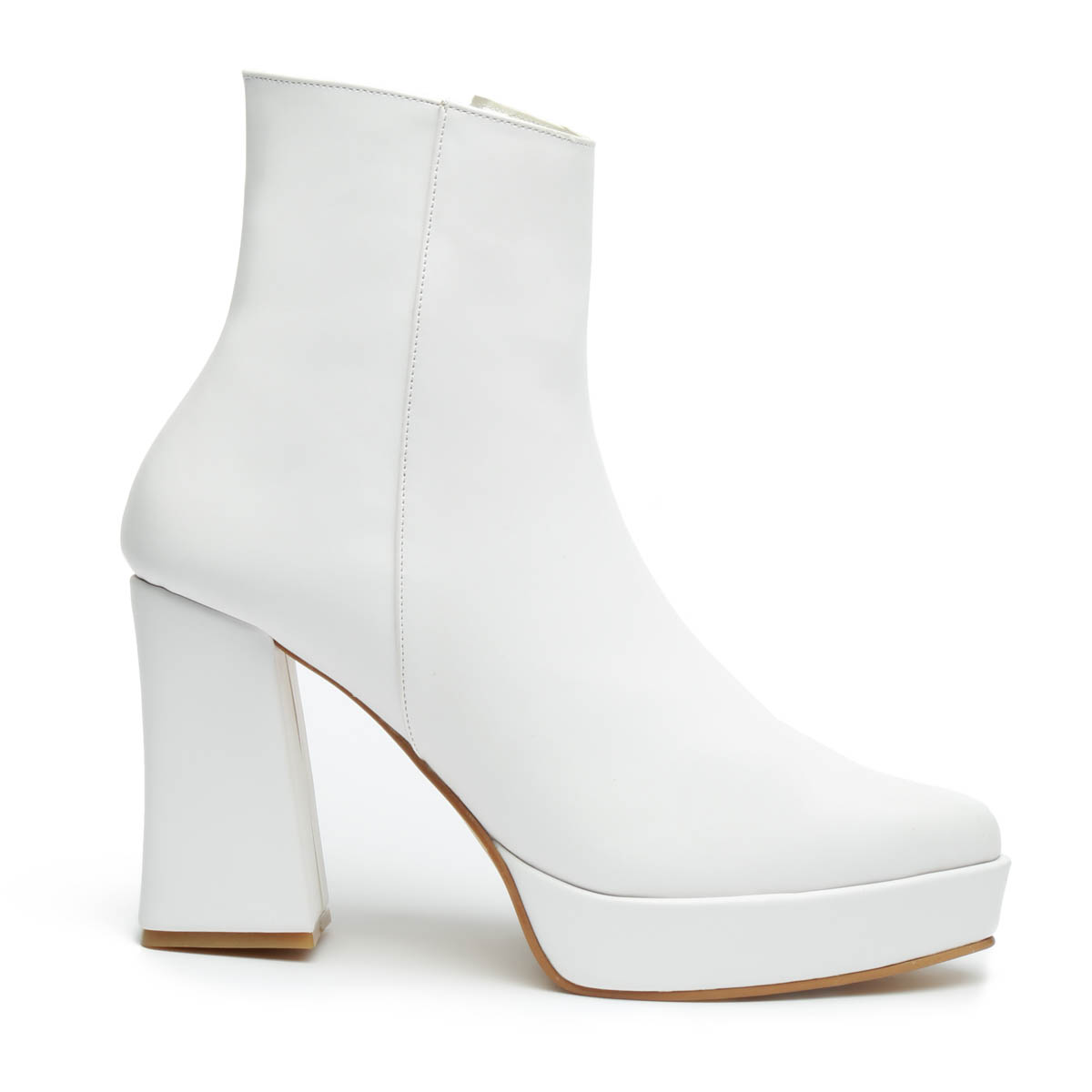 Botas De Vestir Fareli Carlotta Para Mujer Tacón Alto Blanco, Negro y Oro
