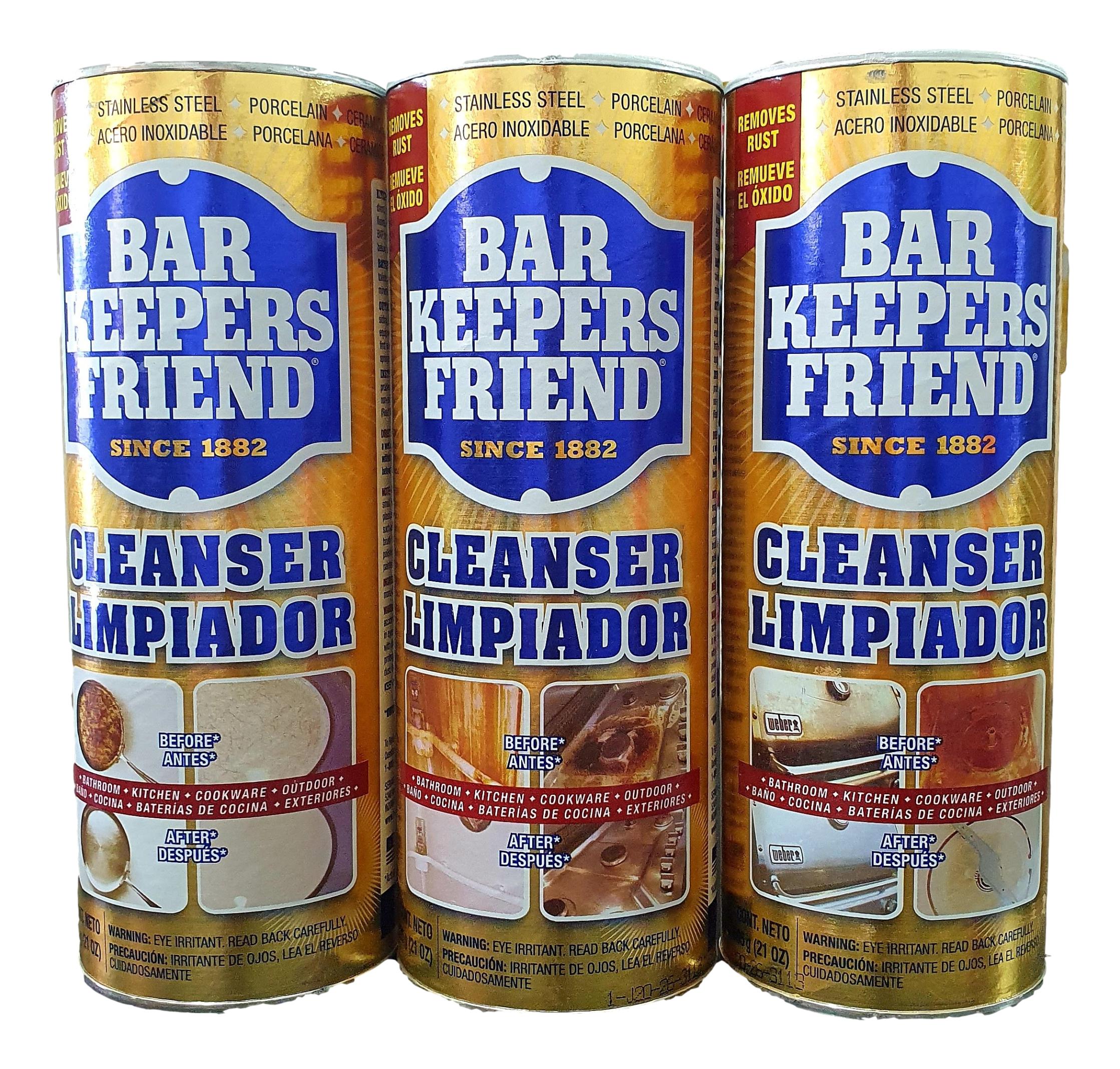 3 PIEZAS LIPIADOR BAR KEEPERS FRIEND