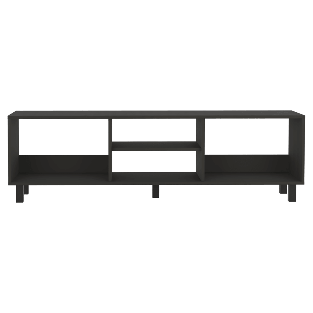 Mesa Para Tv Tunez, Color Wengue, para Televisor Hasta 70"