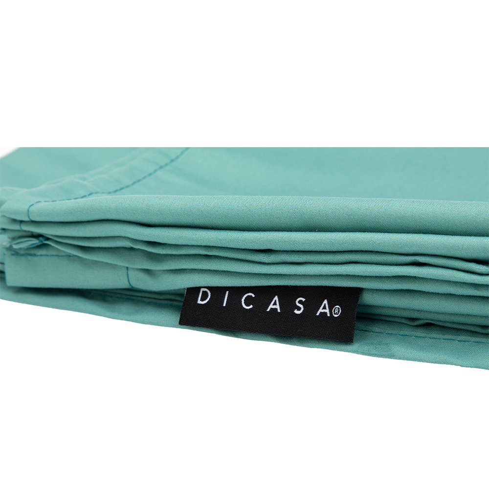 Juego de Sábanas King Size Dicasa Softy Verde Claro