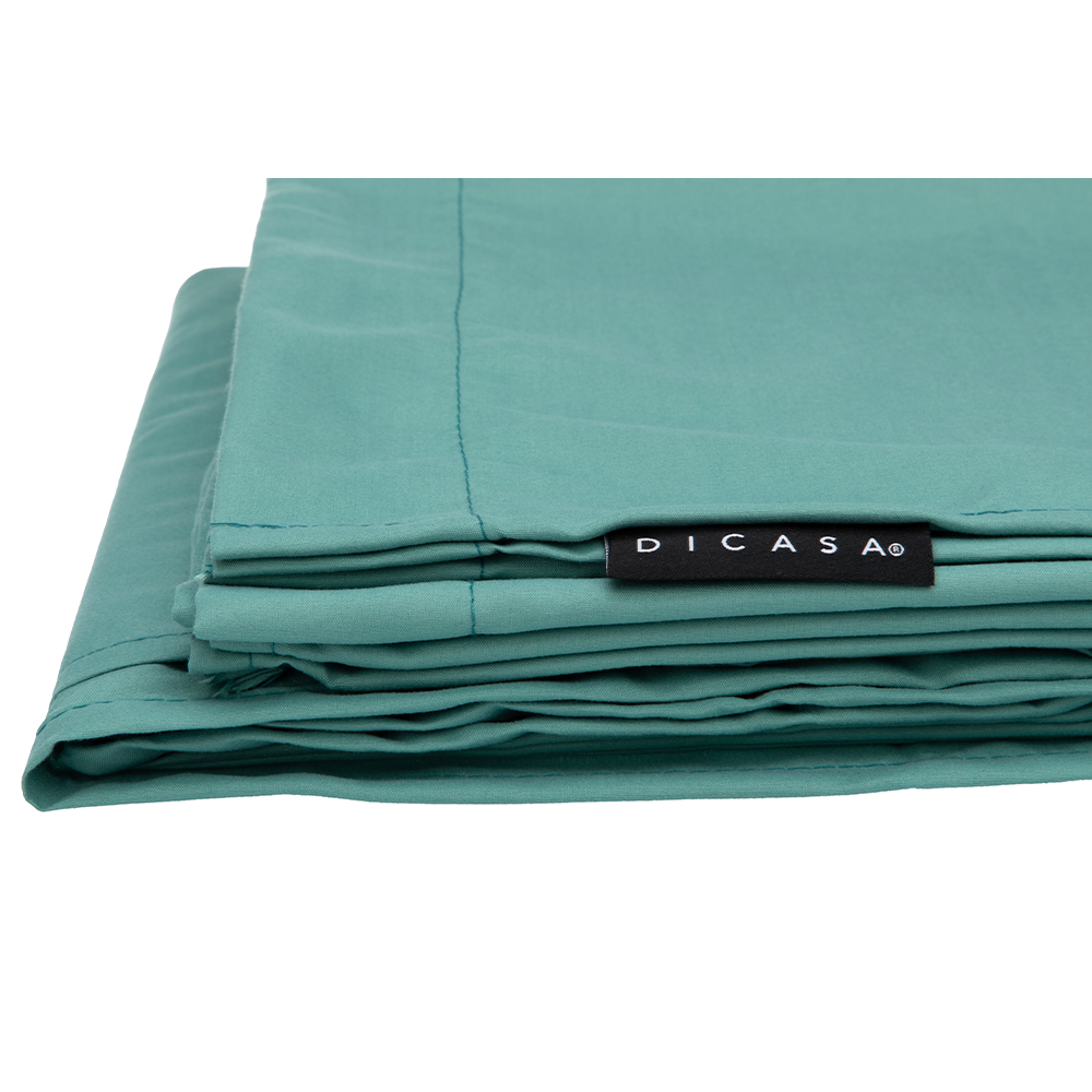 Juego de Sábanas King Size Dicasa Softy Verde Claro