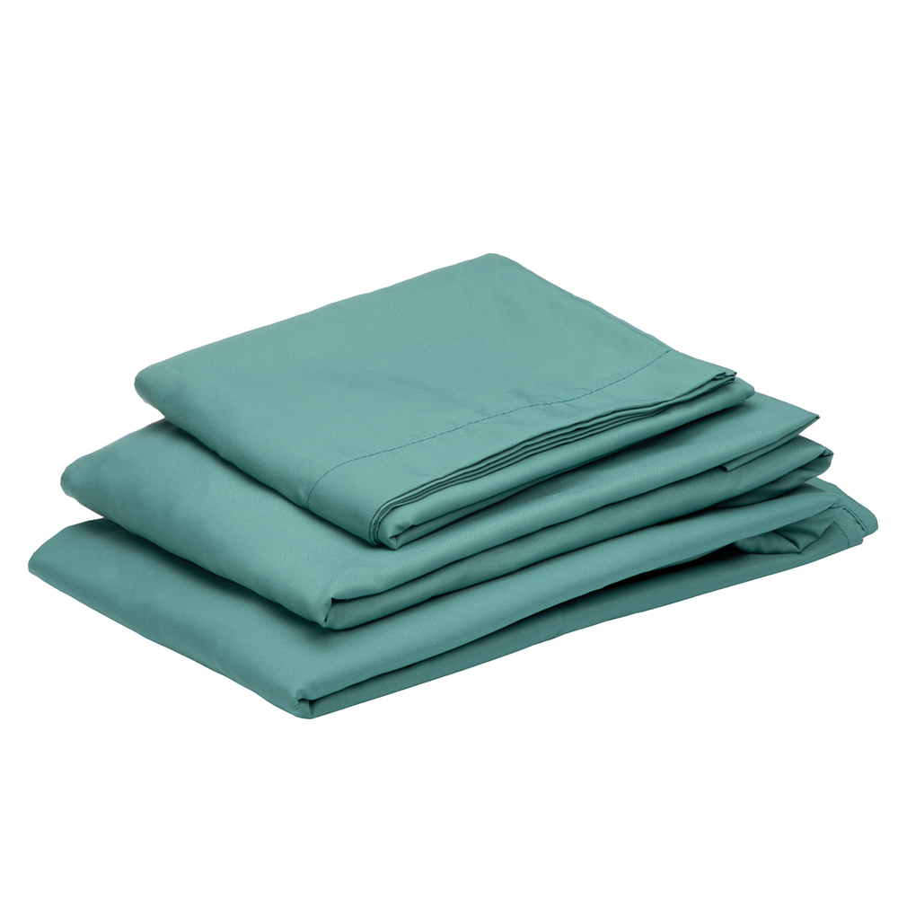 Juego de Sábanas King Size Dicasa Softy Verde Claro