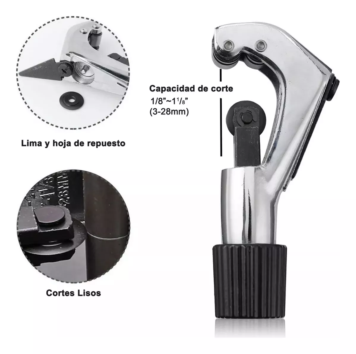 Kit Avellanador Expansor P/tubo De Cobre De Refrigeracion azul/plata