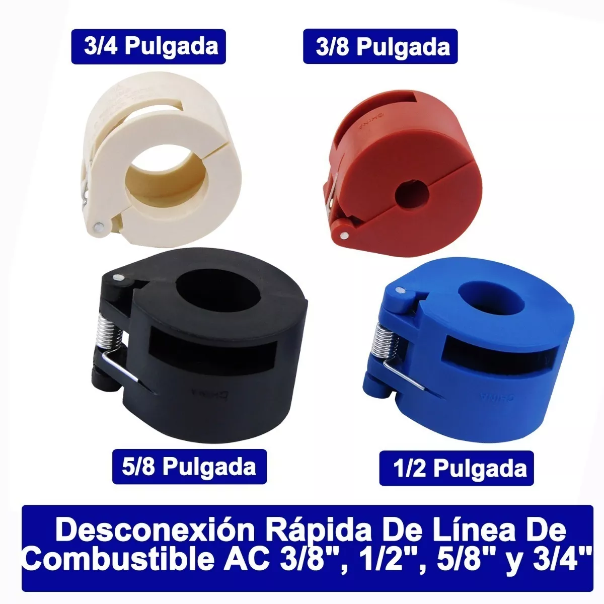 Desconector Rápida Para Línea Combustible Y Transmisión A/c estuch rojo herramientas colores