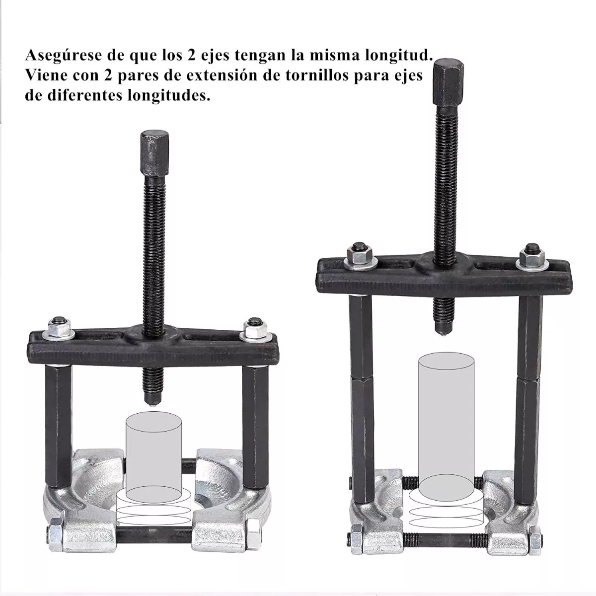 Extractores Y Separadores De Baleros Rodamientos P/auto 14pc Rojo/Plata