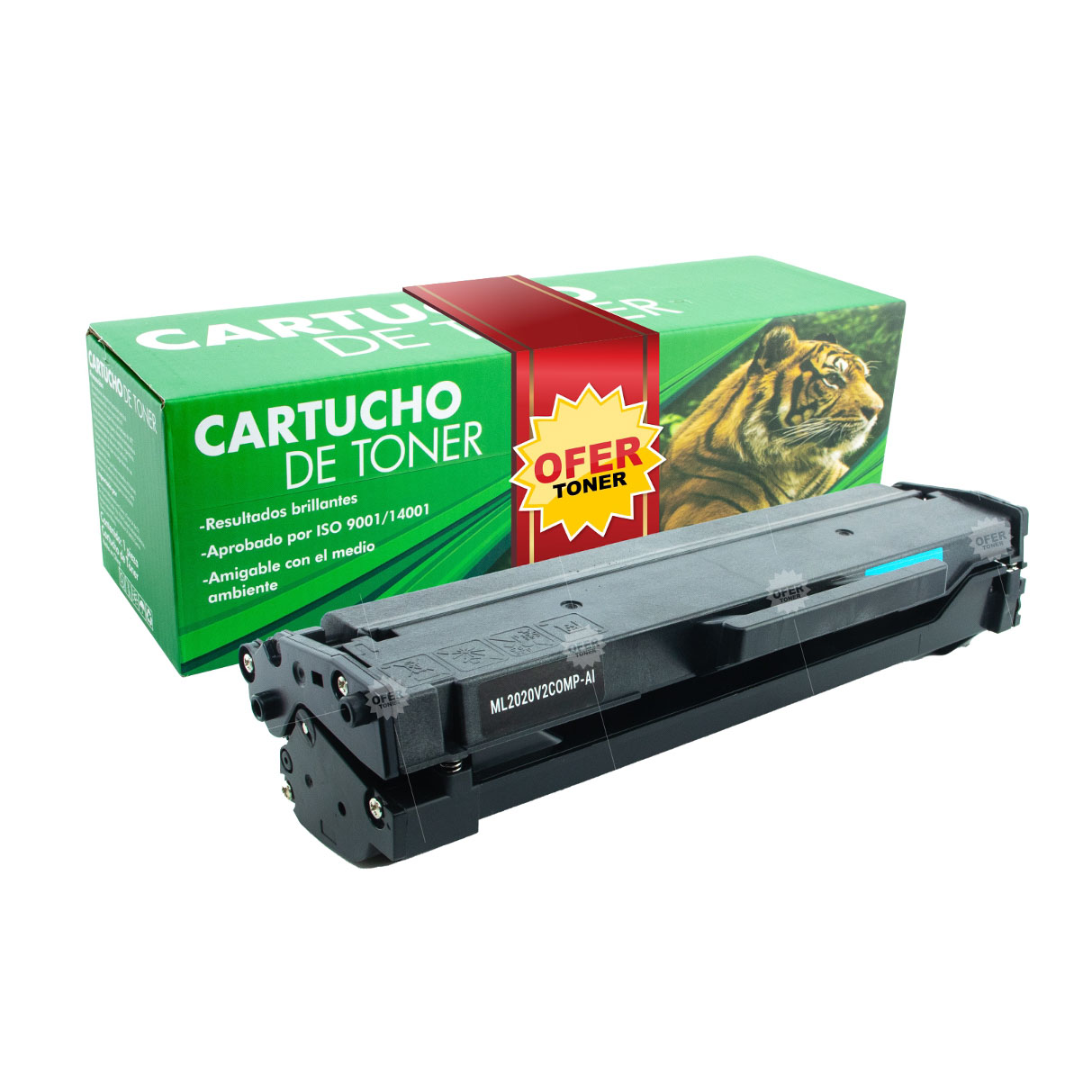 Toner MLT-D111s 111S Compatible con SAMSUNG XPRESS M2020, M2022, M2070, M2071 Negro