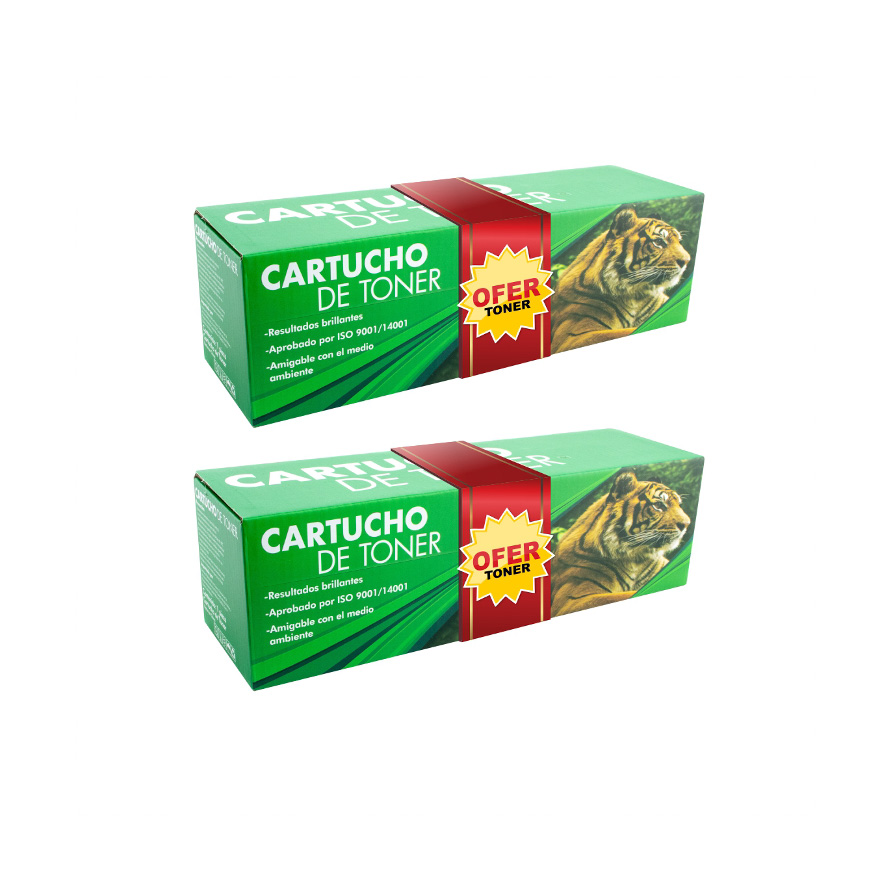 2 Pza Toner CF248X 48X Compatible con HP M15, M15w, M16, MFP M28 Negro