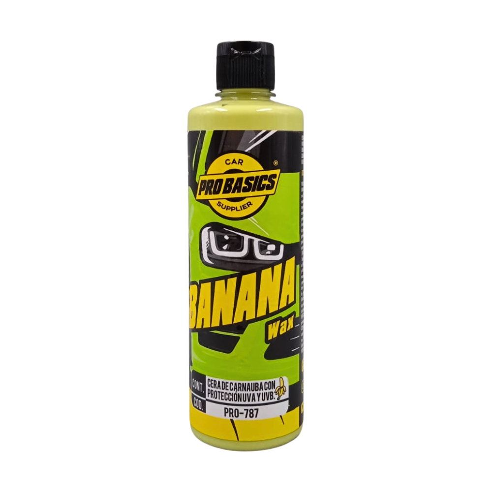 CERA DE CARNAUBA CON PROTECCIÓN UVA Y UVB, BANANA WAX PRO BASICS