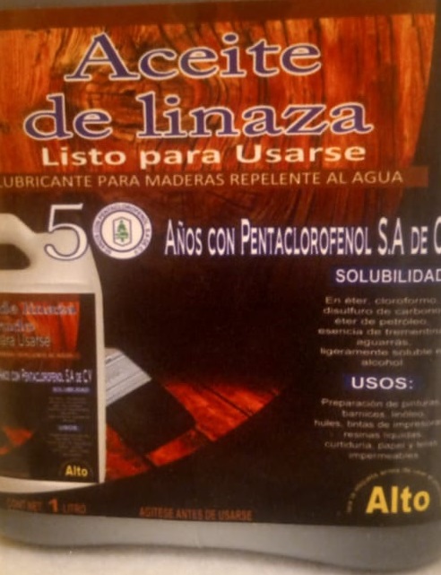 ACEITE DE LINAZA PARA MADERAS