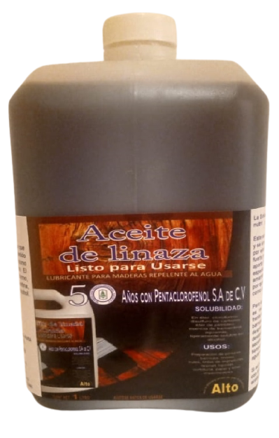 Aceite de Linaza para madera 5 litros