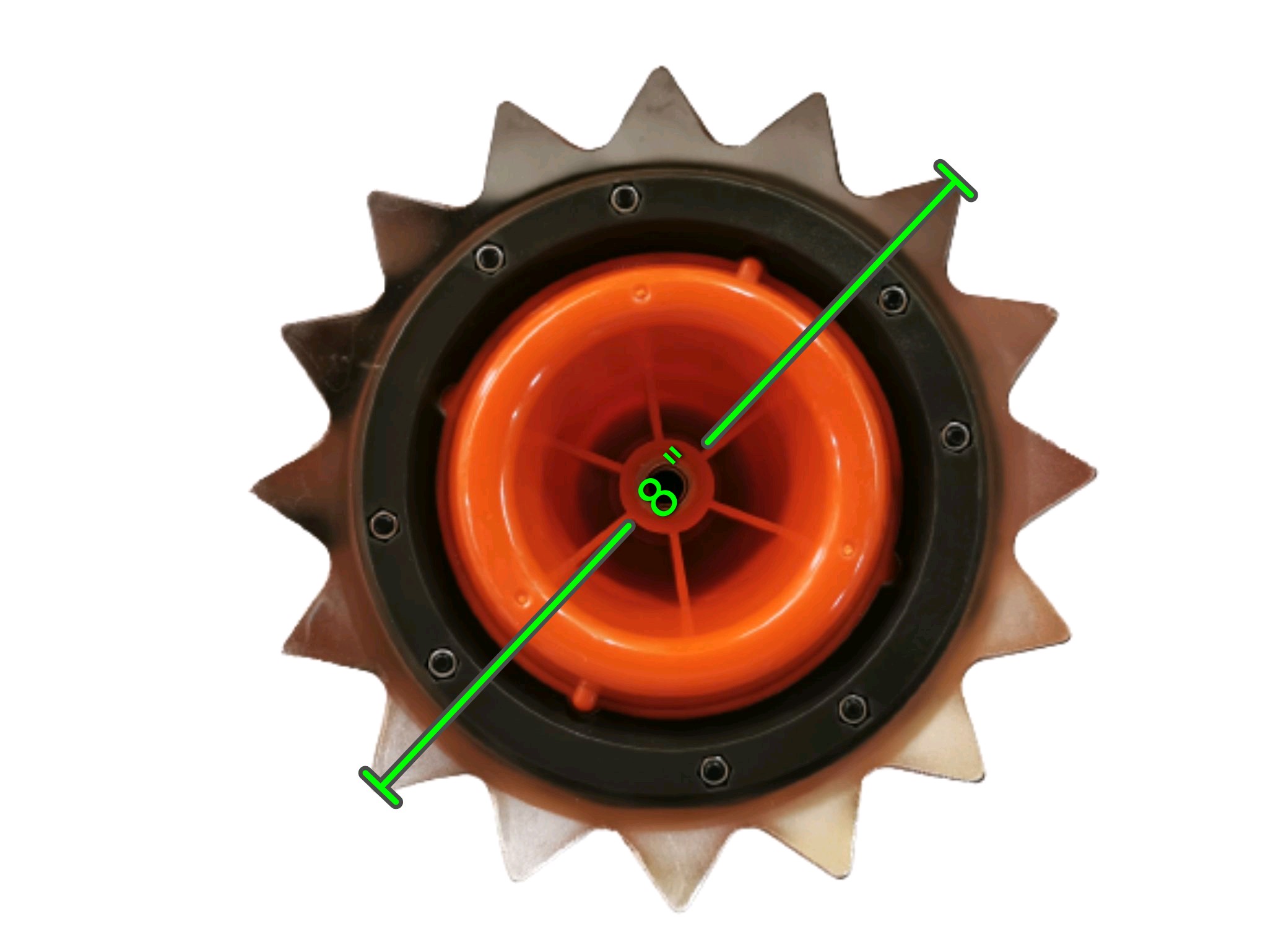 Cortador para Desbrozadora Cuchilla e Hilo  (Dos en Uno) hierba, pasto