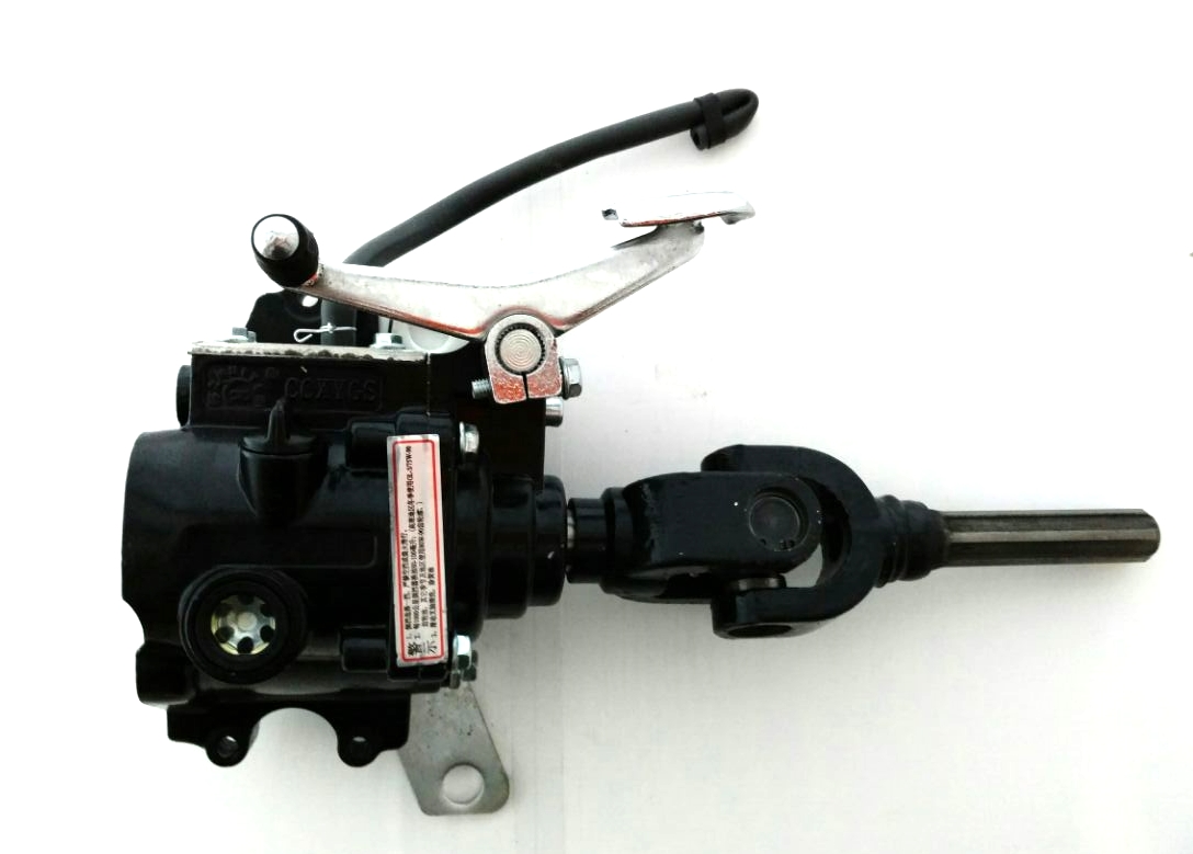 Caja de Reversa Transmisión Motocarro, Trimoto, Mototaxi flecha Salida a Cardan 20mm,  Entrada a flecha de motor 20mm