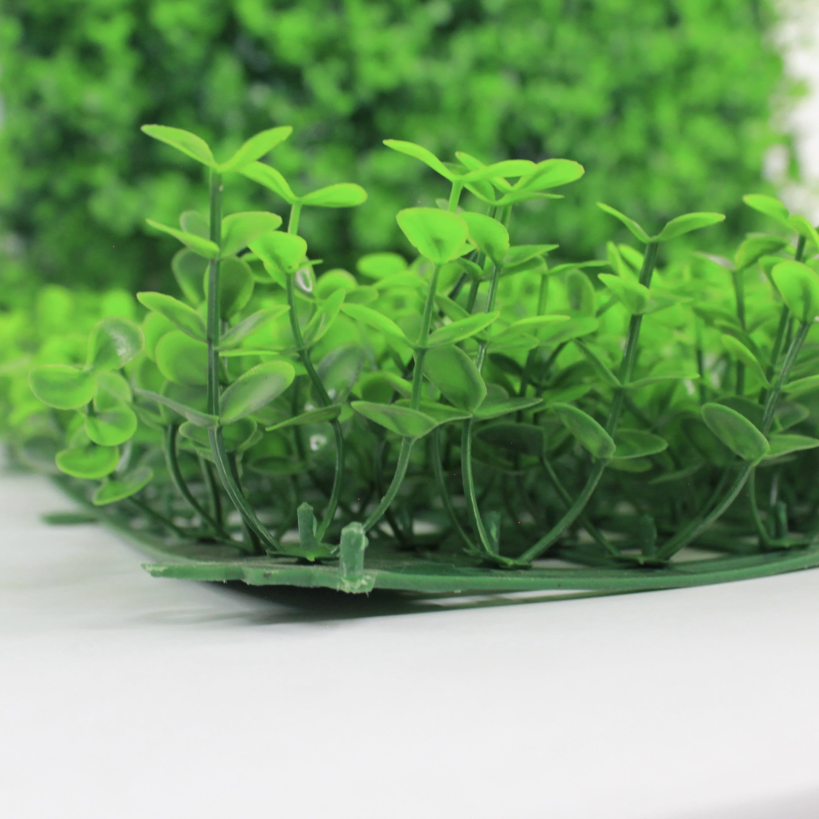 Muro verde Arrayan verde, Follaje artificial caja con 3 m², Decoración exterior e interior. Jardín vertical-Pared decorativa-Malla decorativa para pared-Decoración hogar.
