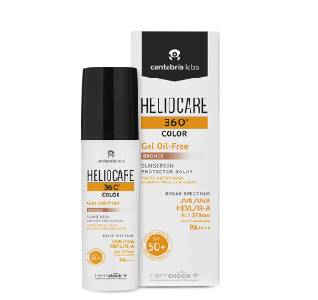 HELIOCARE 360 OIL FREE BRONCE 50FPS 50ML CANTABRIA LABS