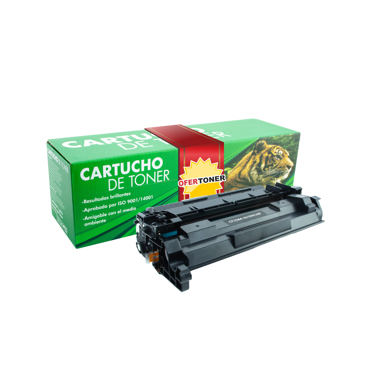 Toner 057 SIN CHIP compatible con CANON LBP220, MF440 Series, LBP226dw, MF445dw Negro