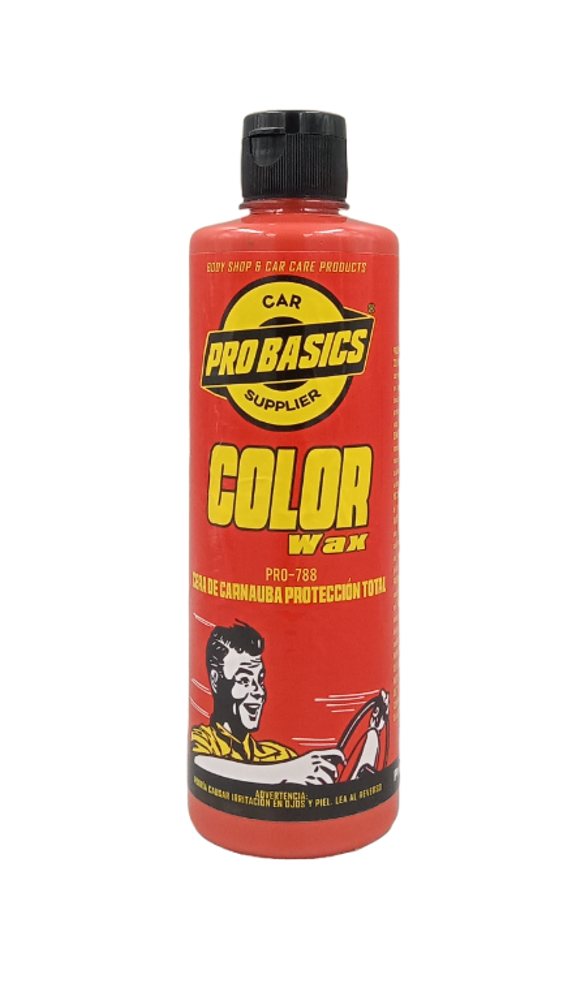 CERA COLOR ROJO DE CARNAUBA, PROBASICS COLOR WAX