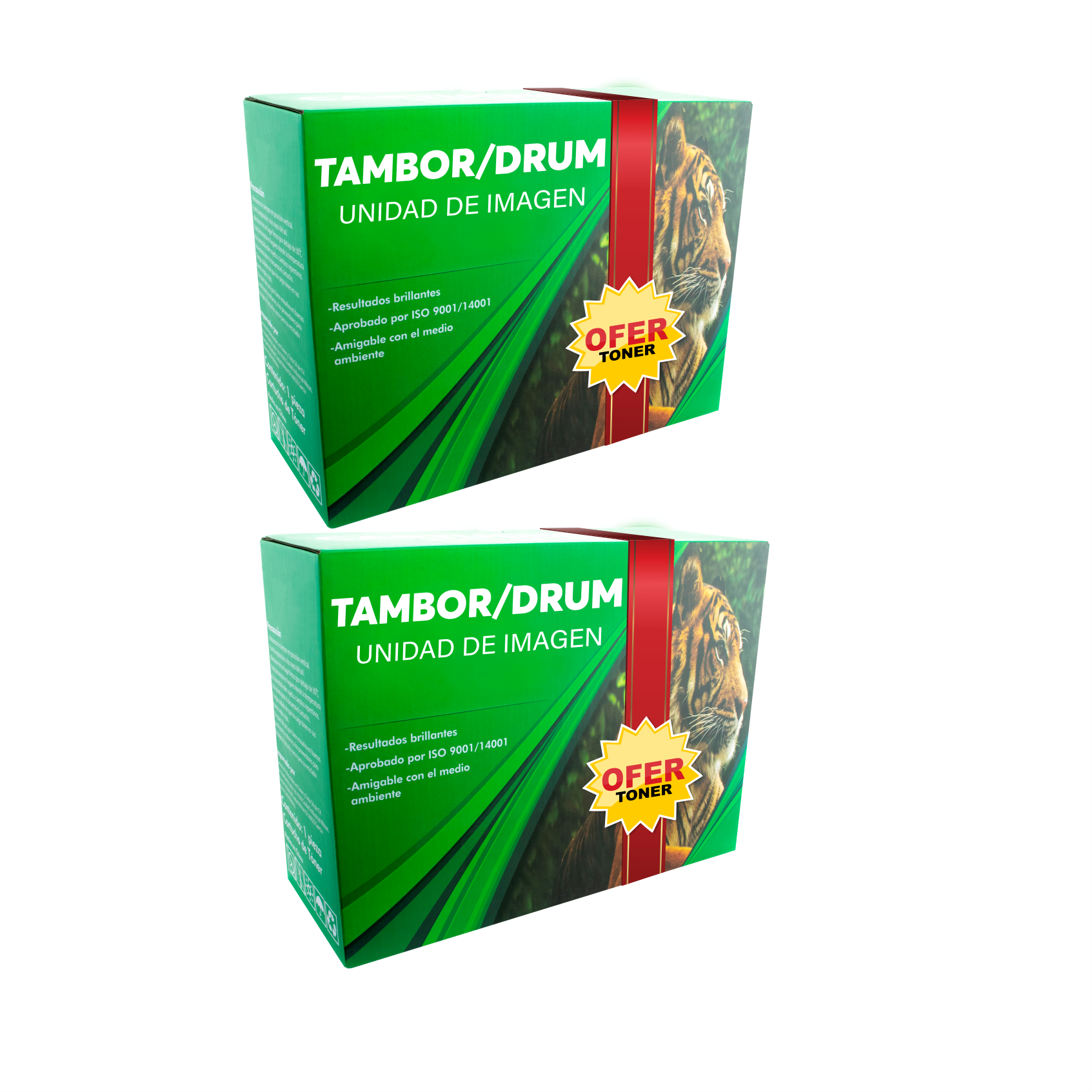 2 Pza Drum DR-1060 Compatible con BROTHER HL-1110, HL-1112, HL-1111, HL-1118 Negro