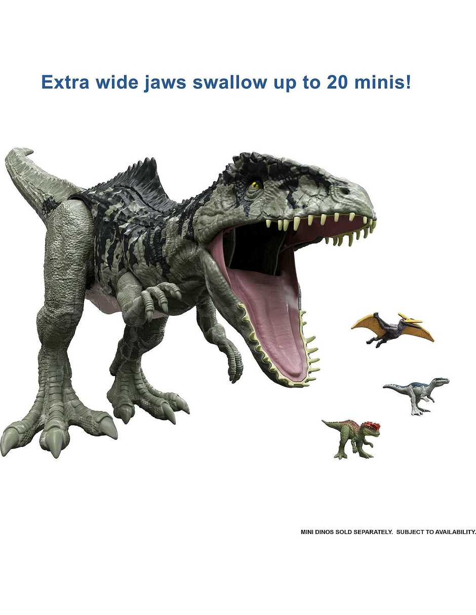 Figurine Jurassic World Giganotosaure – Mattel, Super Colossal, 99cm, Neuf